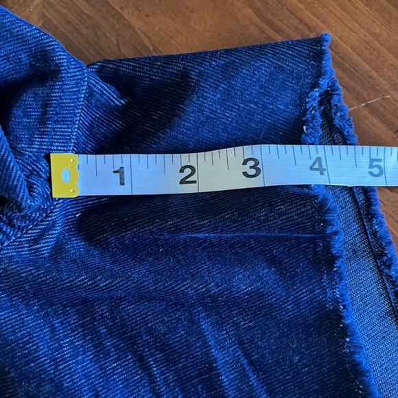 Gap Corduroy Shorts NWT Dark Medieval Blue Woman Size 4 - Picture 7 of 7